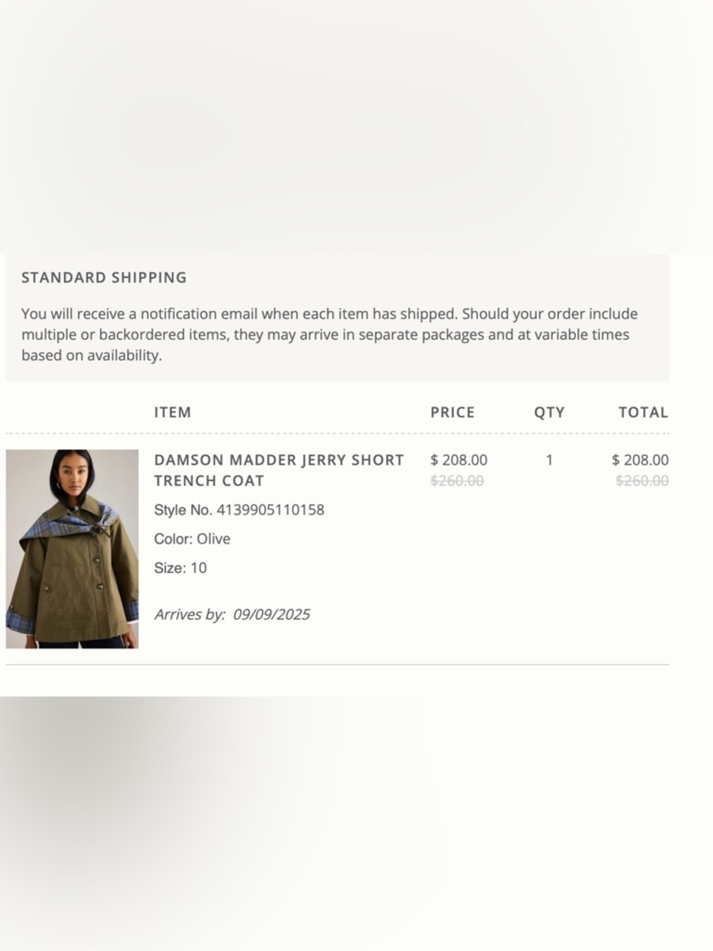 Damson Madder Jerry Coat size 10 US - Picture 3 of 8